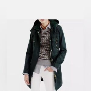 JCREW Womand Green Dark Jacket